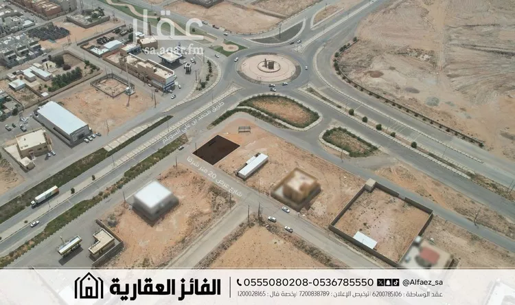 أرض للإيجار في شارع شارع الأفلاج, حي الأمل, مدينة البكيرية, منطقة القصيم صورة 2