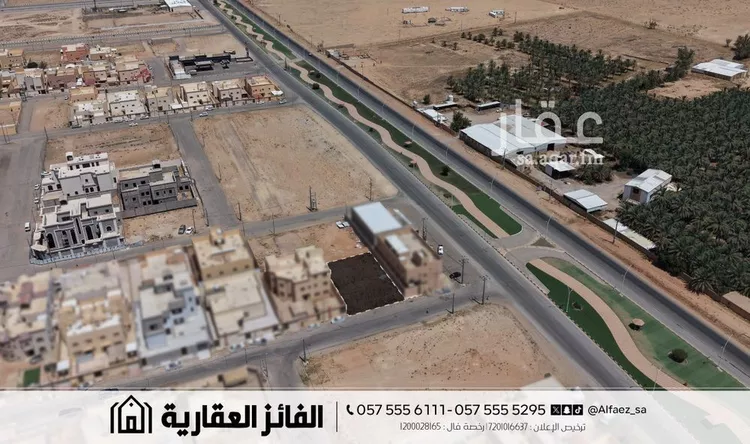 أرض للبيع في شارع طريق الامير نايف بن عبدالعزيز, حي القادسية, مدينة البكيرية, منطقة القصيم 6