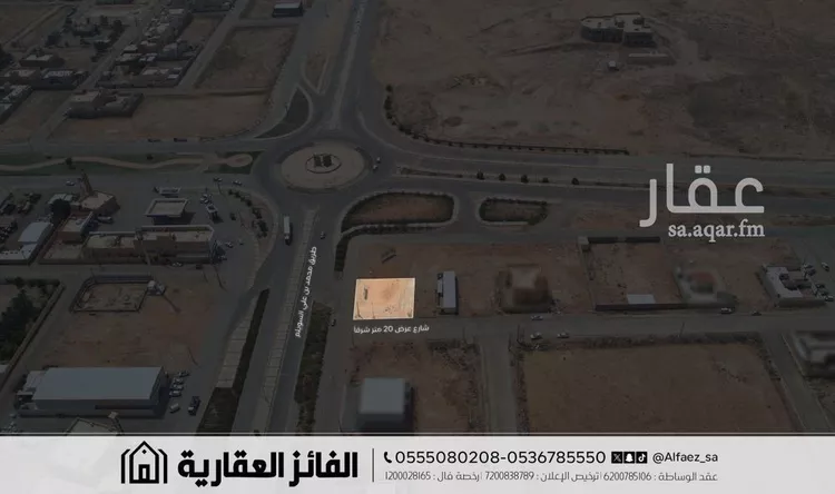 أرض للإيجار في شارع شارع الأفلاج, حي الأمل, مدينة البكيرية, منطقة القصيم صورة 3