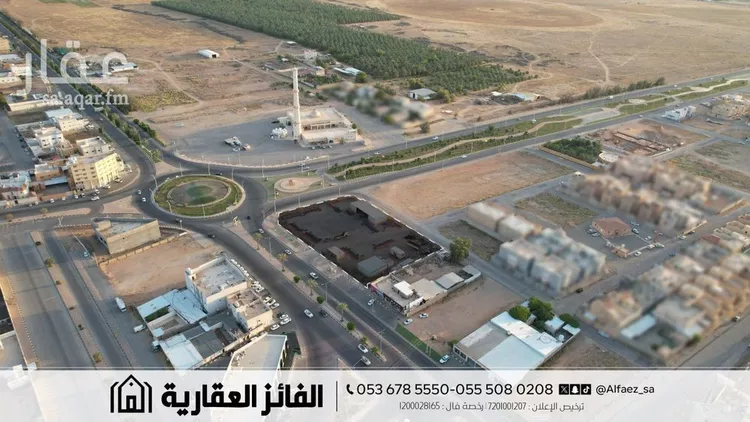 أرض للإيجار في شارع طريق الملك عبدالعزيز, حي البديعة, مدينة البكيرية, منطقة القصيم صورة 4