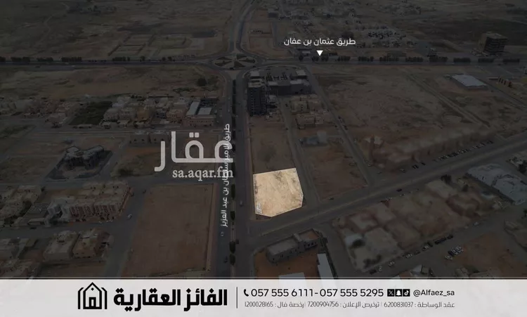 أرض للبيع في شارع الامير سلطان بن عبدالعزيز, حي الأشرفية, مدينة عنيزة, منطقة القصيم صورة 3