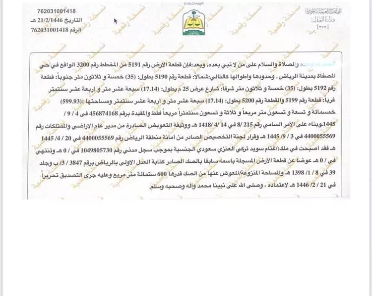 أرض للبيع في شارع أبي بكر بن علي الحدادي العبادي ، حي المصفاة ، الرياض ، منطقة الرياض صورة 2