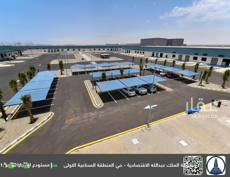مستودع للإيجار في شارع شارع الرؤيا, مدينة مدينة الملك عبدالله الإقتصاديه, منطقة مكة المكرمة