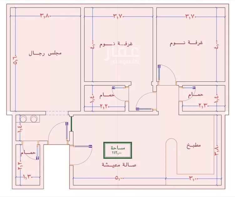 شقة للبيع في شارع الامير عبدالمجيد, حي الصواري, مدينة جدة, منطقة مكة المكرمة صورة 2