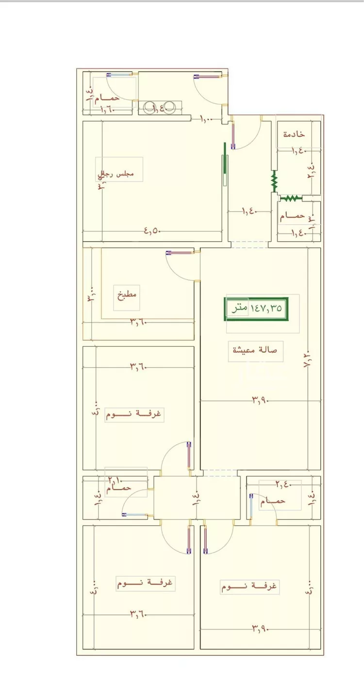 شقة للبيع في شارع عمر الخردلي, حي الجامعة, مدينة جدة, منطقة مكة المكرمة صورة 2