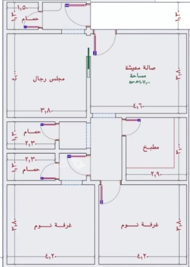 شقة للبيع في شارع نومان, حي النزهة, مدينة جدة, منطقة مكة المكرمة