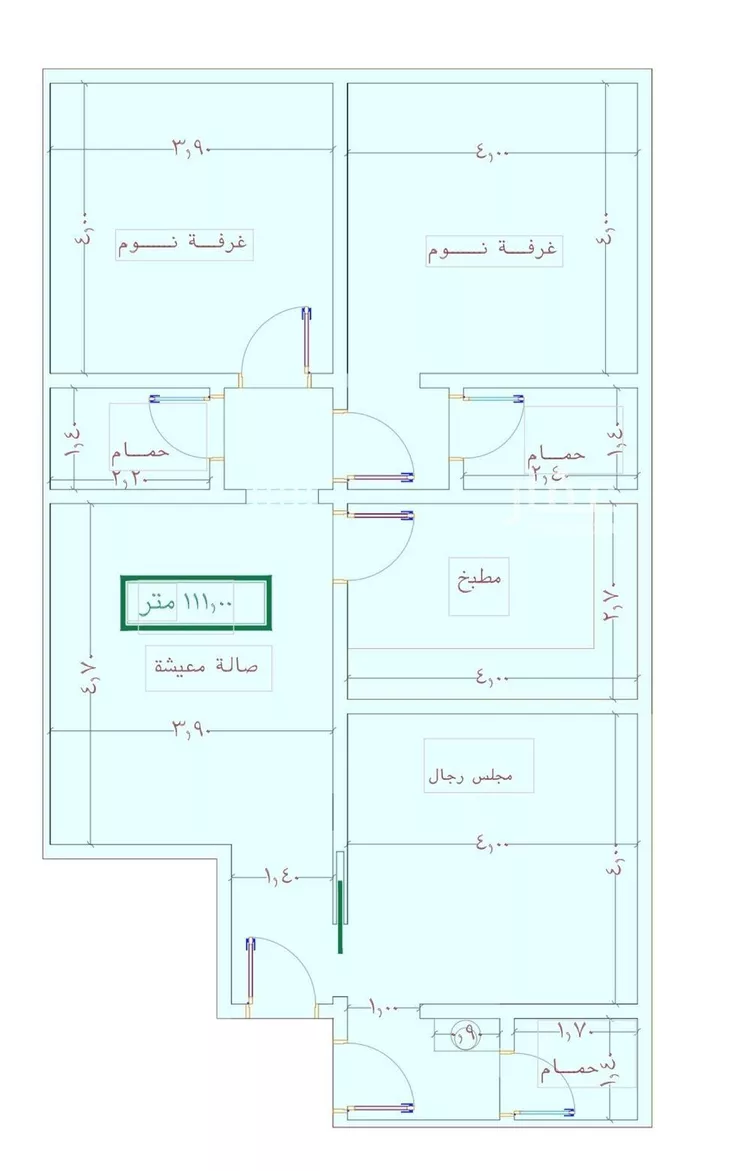 شقة للبيع في شارع مخطط بن لادن, حي الجامعة, مدينة جدة, منطقة مكة المكرمة صورة 3