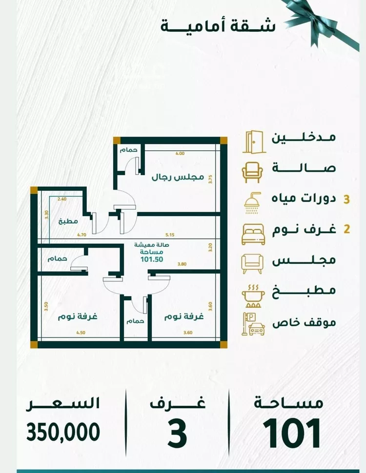 شقة للبيع في شارع بير سلوي, حي مشرفة, مدينة جدة, منطقة مكة المكرمة