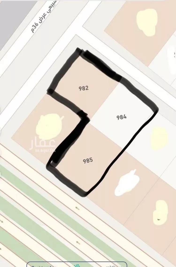 أرض للبيع في شارع إبراهيم الصولي, حي بدر, مدينة الرياض, منطقة الرياض صورة 2