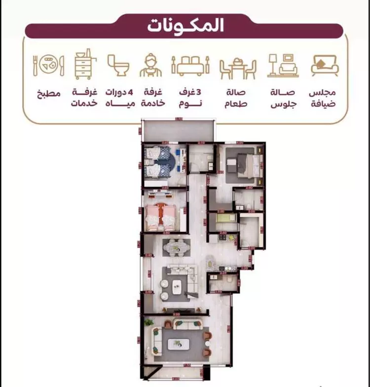 دور للإيجار في شارع ابن البركات ، حي المنار ، الرياض ، منطقة الرياض صورة 4