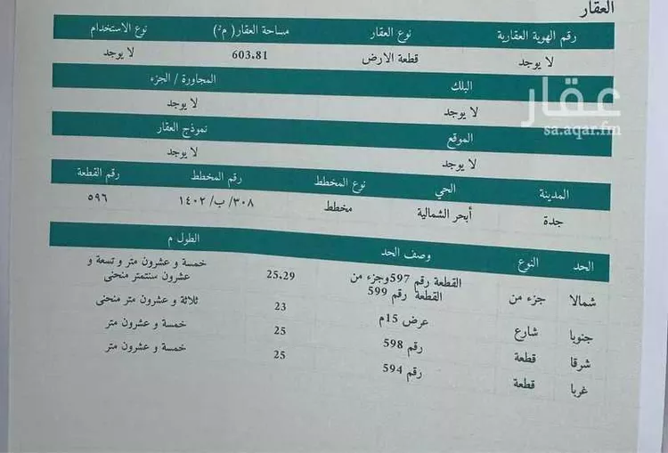 Land for Sale in Jeddah Al Sawari