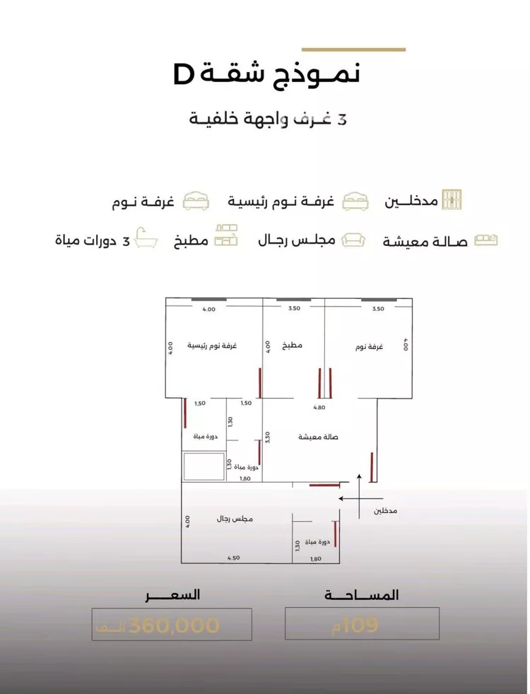 شقة للبيع في شارع أحمد بن طلحه, حي الصفاء, مدينة جدة, منطقة مكة المكرمة صورة 2