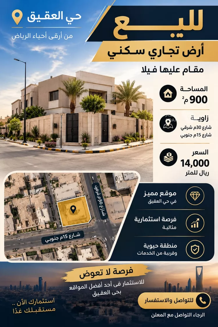 Land for Sale in Riyadh Al Malqa