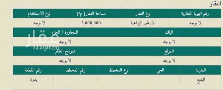 أرض للبيع في شارع شارع, حي مزارع وادى الحنو, مدينة مزارع وادى الحنو, منطقة الرياض صورة 2