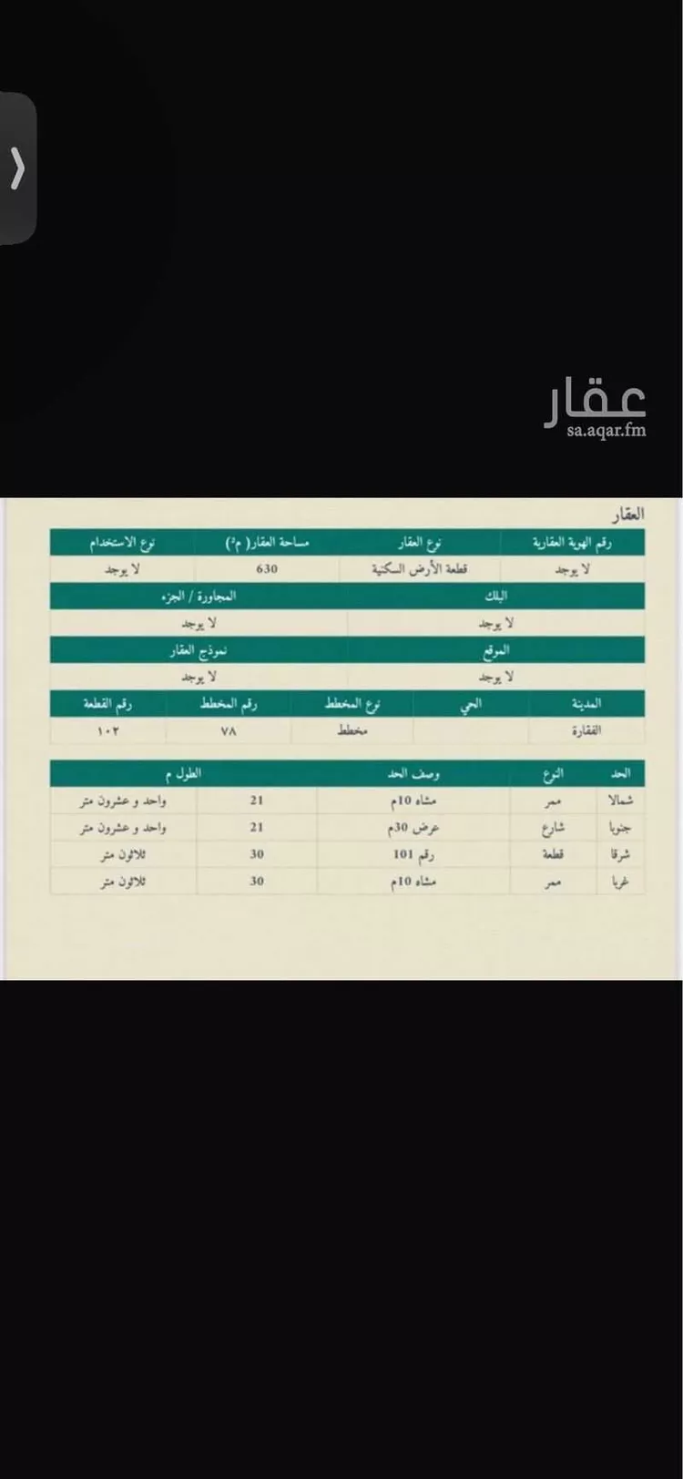 أرض للبيع في شارع الازدهار, حي اسبطر, مدينة اسبطر, منطقة حائل صورة 2