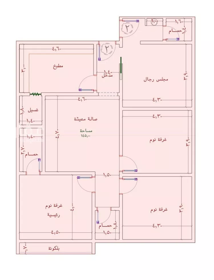 شقة للبيع في شارع الواحة, حي الواحة, مدينة جدة, منطقة مكة المكرمة صورة 2