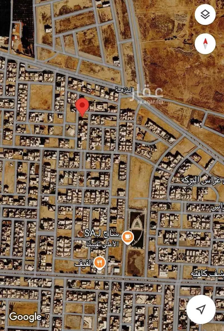 أرض للبيع في شارع عاصفة الصحراء ، حي النزهة ، رياض الخبراء ، رياض الخبراء