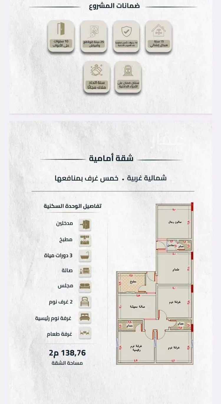 شقة للبيع في شارع ابو وهيب الجشمي, حي النعيم, مدينة جدة, منطقة مكة المكرمة