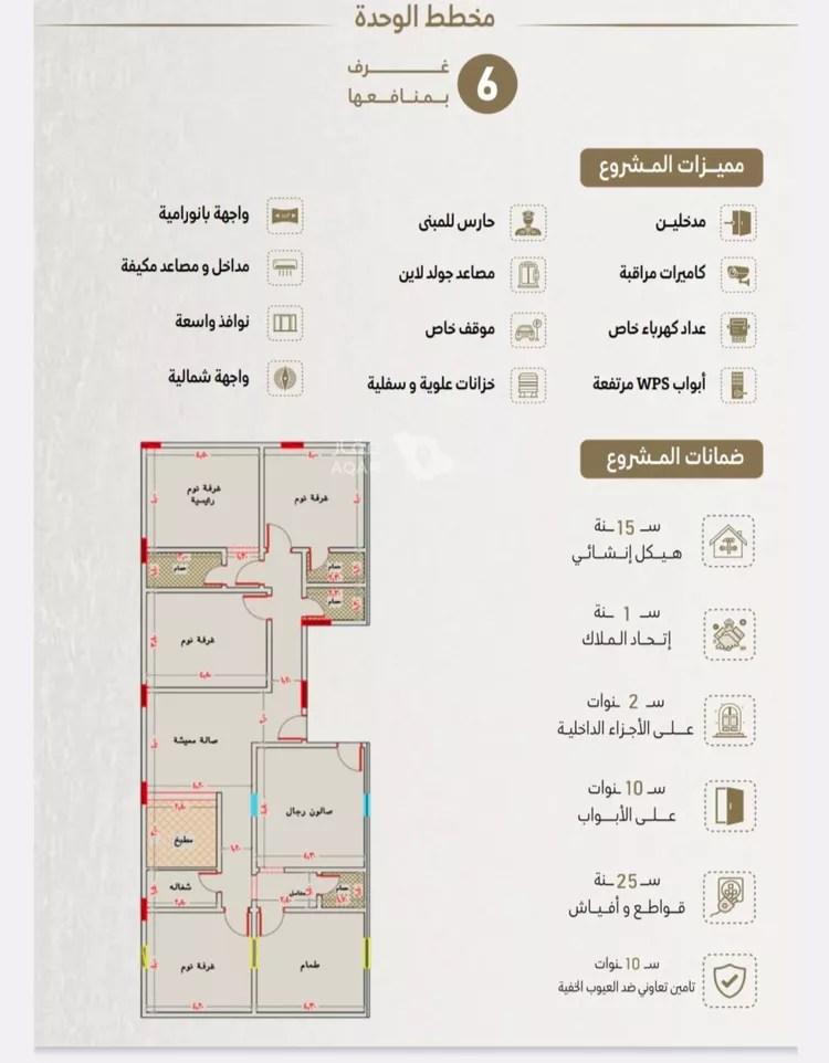 شقة للبيع في شارع ابو وهيب الجشمي, حي النعيم, مدينة جدة, منطقة مكة المكرمة 8