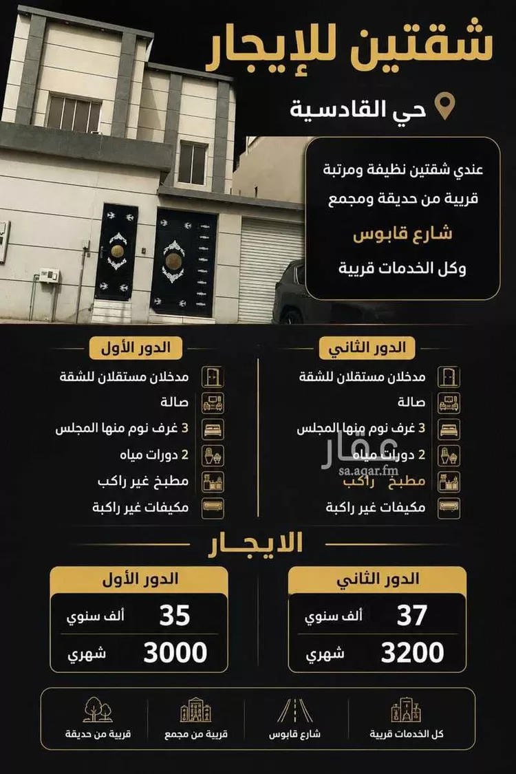 Apartment for Rent in Riyadh Al Qadisiyah