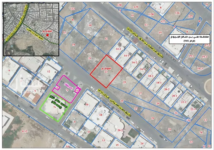 أرض للبيع في شارع حسن السيراني, حي وادي مذينب, مدينة المدينة المنورة, منطقة المدينة المنورة