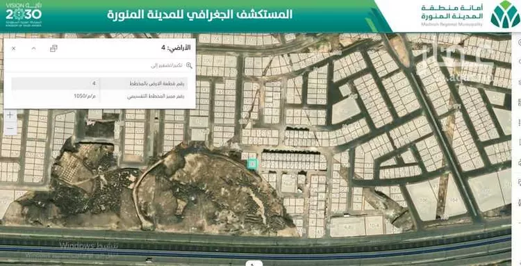 أرض للبيع في شارع قيس ابن ابي صعصعة المازني, حي نبلاء, مدينة المدينه المنوره, منطقة المدينة المنورة صورة 2