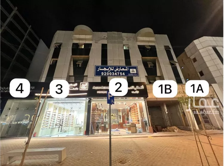 محل للإيجار في شارع العليا, حي الورود, مدينة الرياض, منطقة الرياض