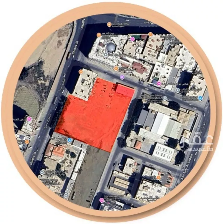 أرض للبيع في حي شبرا, مدينة الطائف, منطقة مكة المكرمة