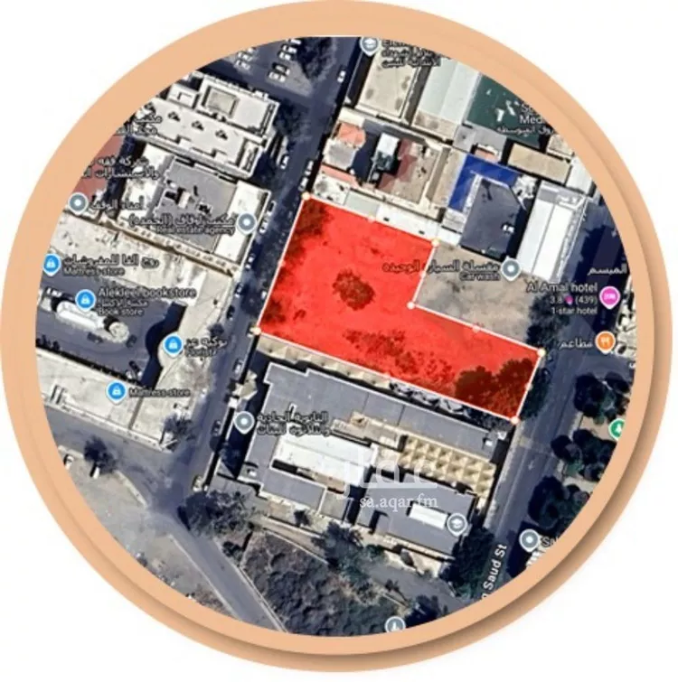 أرض للبيع في شارع سعود بن عبدالعزيز, حي شبرا, مدينة امارة منطقة مكة المكرمة - الطائف, منطقة مكة المكرمة