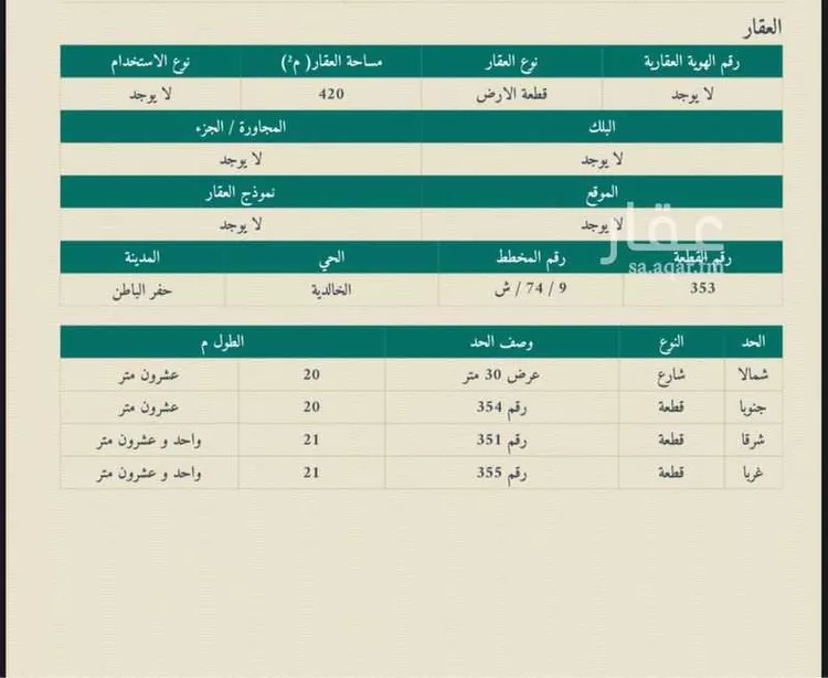 مستودع للبيع في شارع سلمان بن عبدالعزيز, حي الخالدية, مدينة حفر الباطن, المنطقة الشرقية