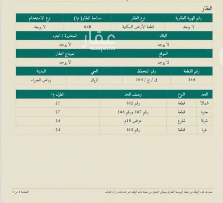 أرض للبيع في حي الريان, مدينة الخبراء والسحابين, منطقة القصيم صورة 5