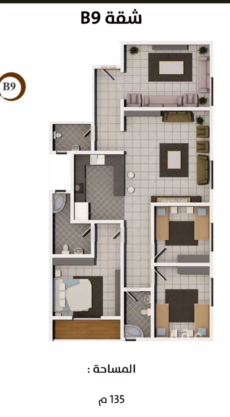 Apartment for Sale in Riyadh An Narjis صورة 2