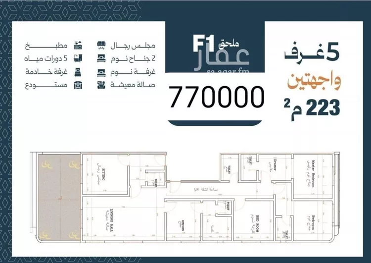 شقة للبيع في شارع الاعظمي, حي الصفاء, مدينة جدة, منطقة مكة المكرمة