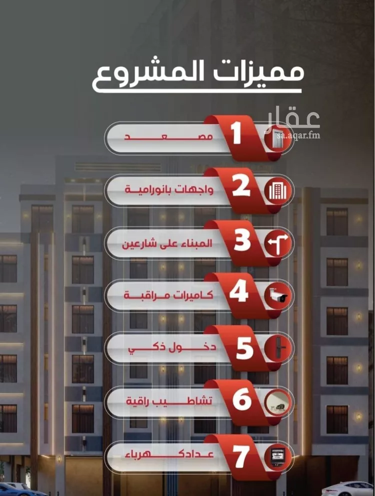 شقة للبيع في شارع عزيز بن عمير, حي النزهة, مدينة جدة, منطقة مكة المكرمة صورة 2