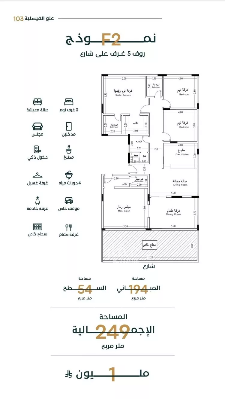 Apartment for Sale in Jeddah Al Faisaliah