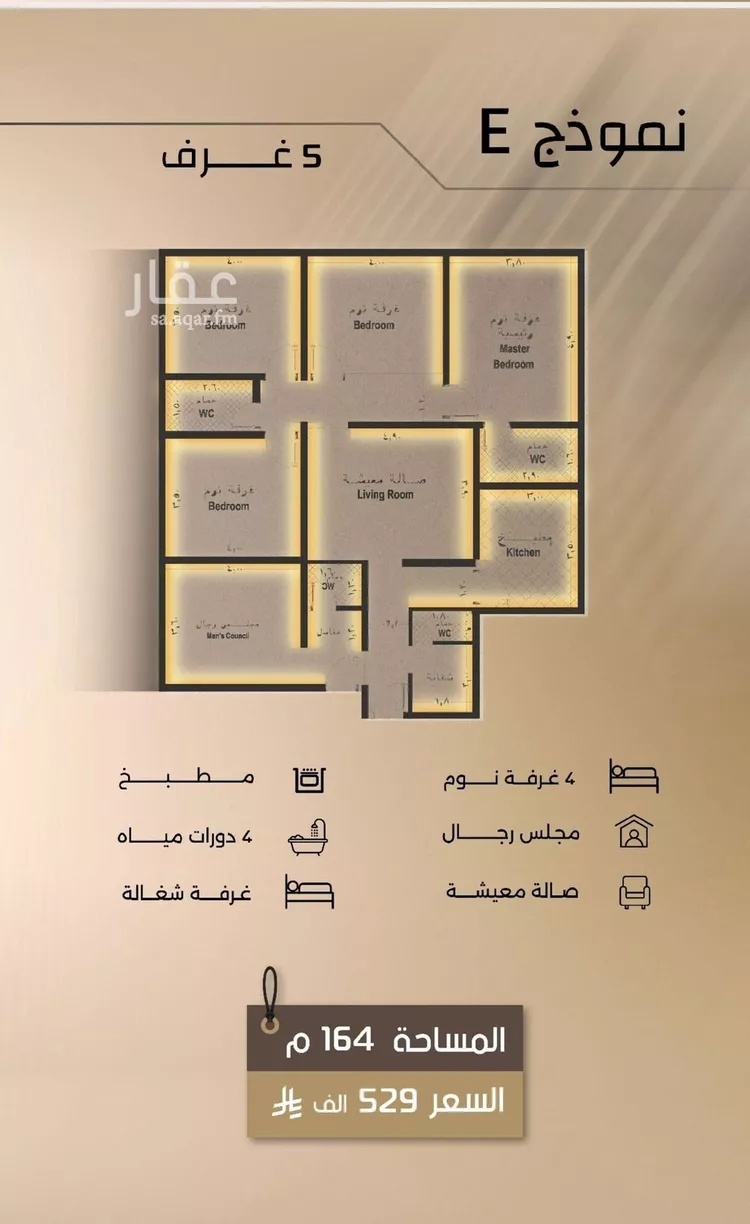 شقة للبيع في شارع زيد بن قيس, حي الفيصلية, مدينة جدة, منطقة مكة المكرمة