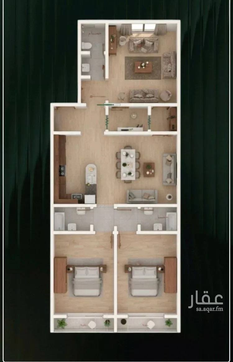 شقة للبيع في شارع إبراهيم الأحدب, حي النزهة, مدينة جدة, منطقة مكة المكرمة صورة 5