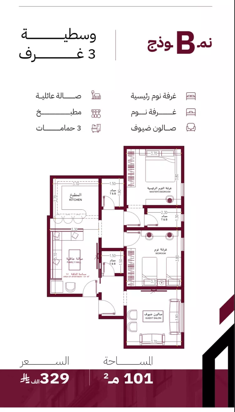 شقة للبيع في شارع الياقوت, حي الياقوت, مدينة جدة, منطقة مكة المكرمة