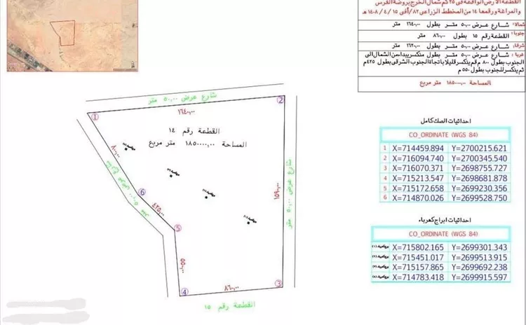 أرض للبيع في مدينة الخرج, منطقة الرياض صورة 5
