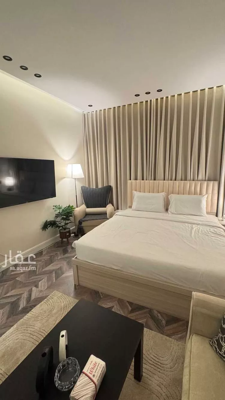 استديو مفروش للحجز في حي ، شارع ابراهيم القرطبي ، حي الوزارات ، الرياض ، منطقة الرياض