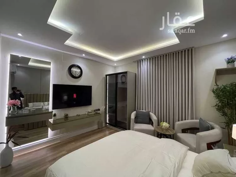 استديو مفروش للحجز في شارع وادي العين ، حي حطين ، الرياض ، منطقة الرياض