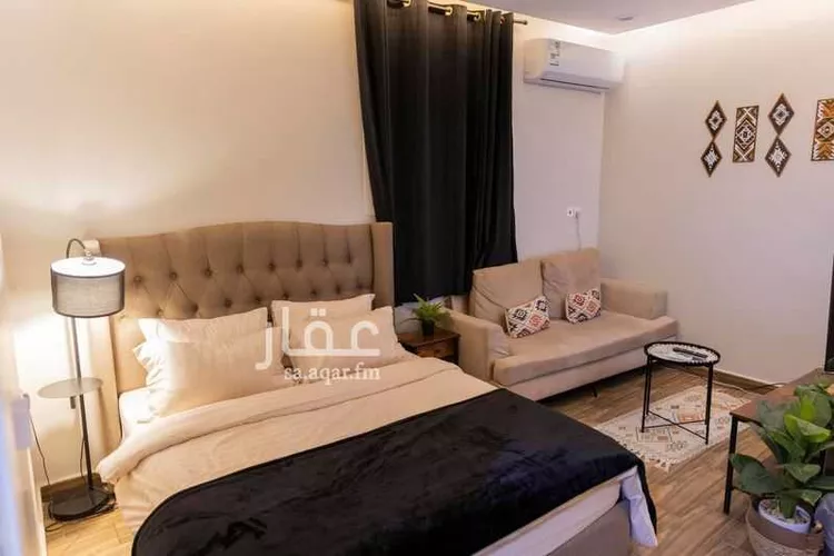 استديو مفروش للحجز في شارع العين البيضاء ، حي غرناطة ، الرياض ، منطقة الرياض