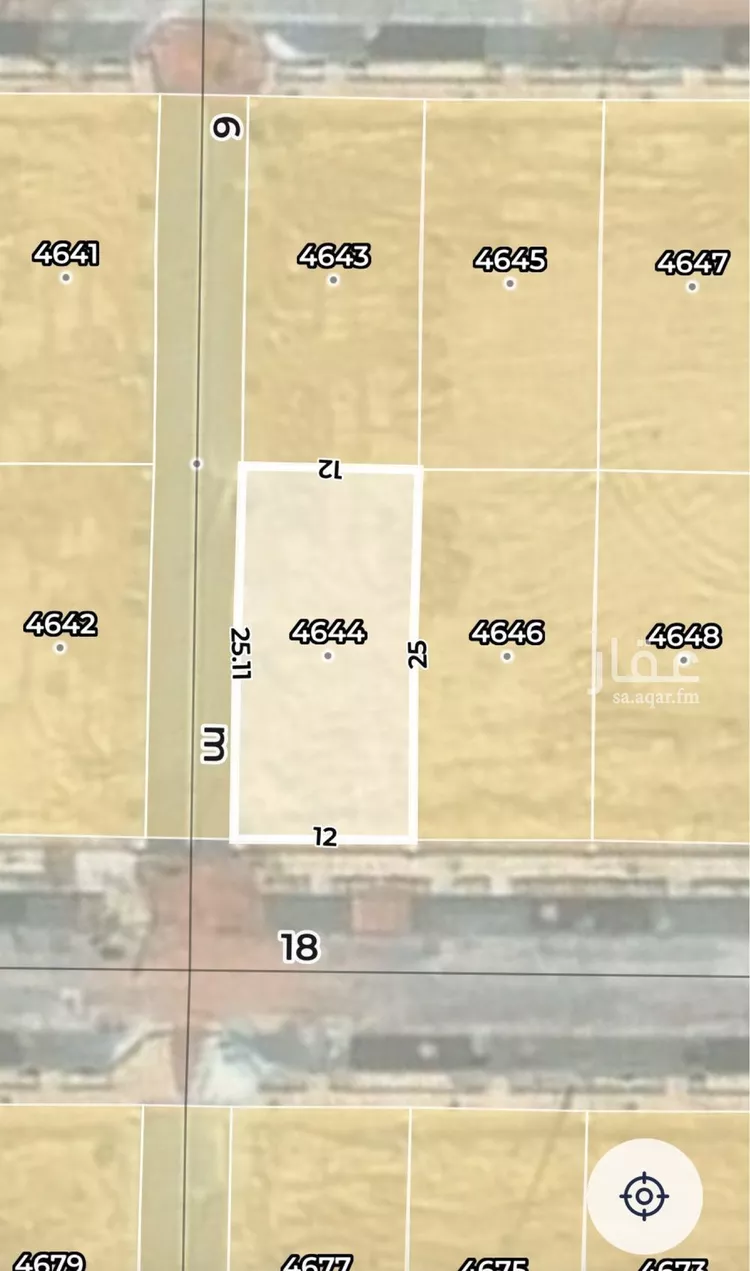 أرض للبيع في حي الوسام, مدينة الرياض, منطقة الرياض صورة 2