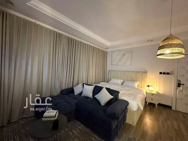 استديو مفروش للحجز في شارع رقم, الملقا, الرياض صورة 3