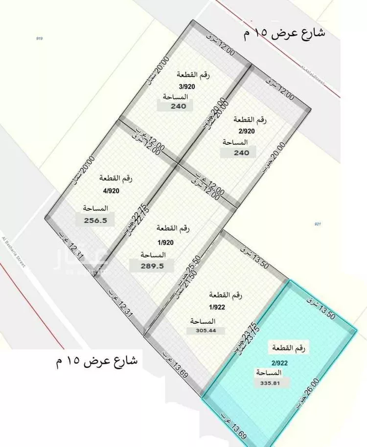 أرض للبيع في حي الشفاء, مدينة الرياض, منطقة الرياض صورة 2