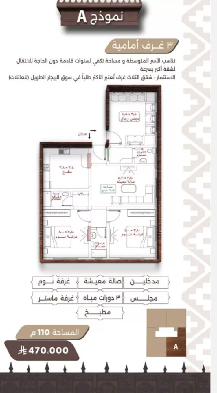 شقة للبيع في شارع اسيد بن الاخنس, حي النعيم, مدينة جدة, منطقة مكة المكرمة صورة 4