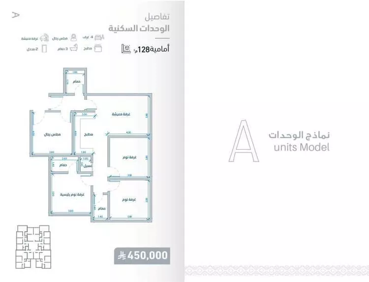 شقة للبيع في شارع الامير عبدالمجيد, حي الصواري, مدينة جدة, منطقة مكة المكرمة