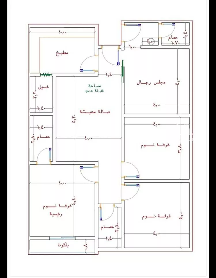 شقة للبيع في شارع الامير عبدالمجيد, حي الصواري, مدينة جدة, منطقة مكة المكرمة صورة 3