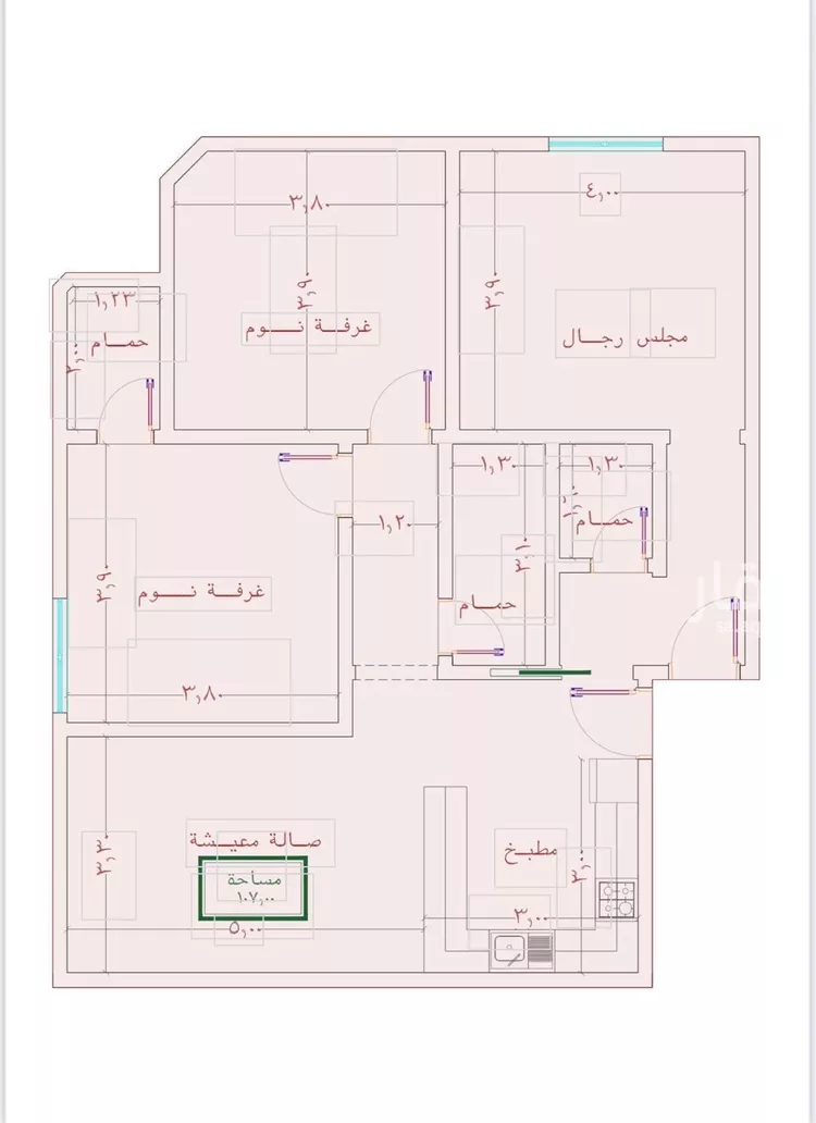 شقة للبيع في شارع الامير عبدالمجيد, حي الصواري, مدينة جدة, منطقة مكة المكرمة