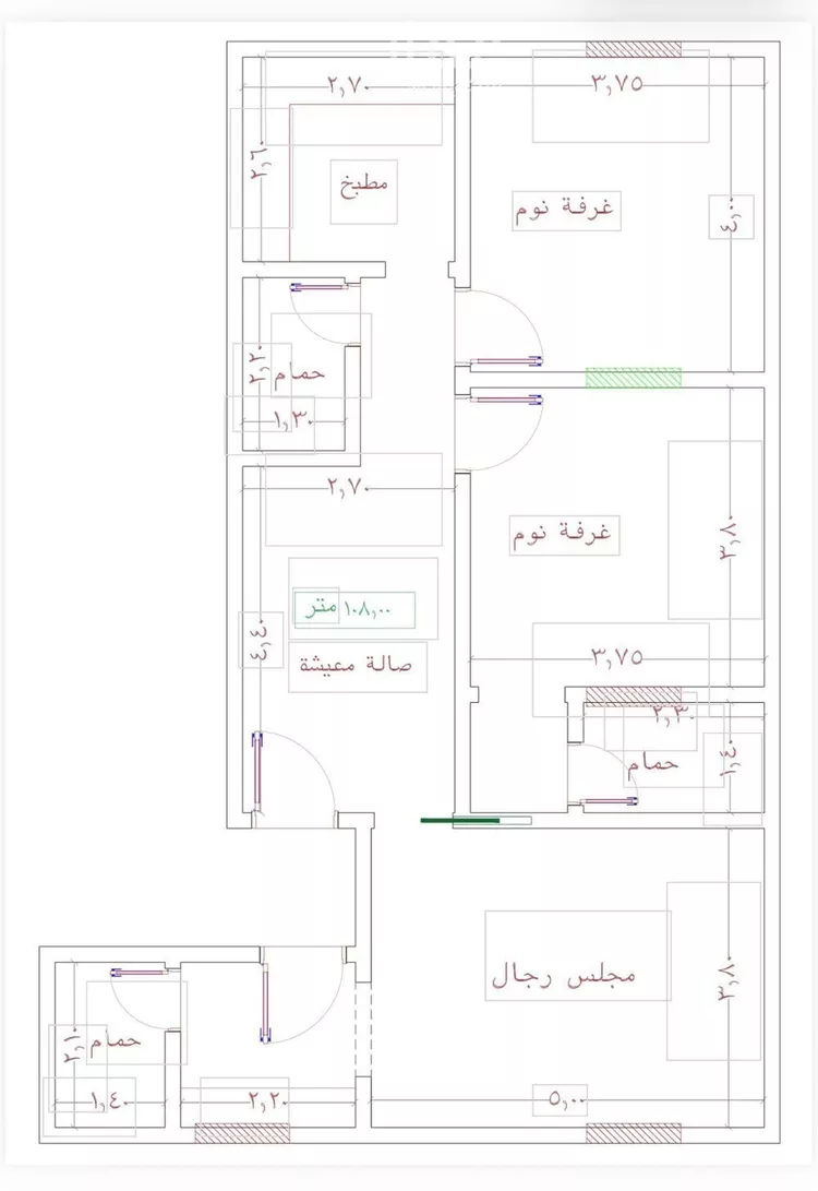 شقة للبيع في شارع عمر الخردلي, حي الجامعة, مدينة جدة, منطقة مكة المكرمة صورة 2